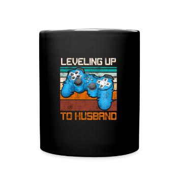 Fête des garçons Hommes Mariage Mari - Mug uni - noir - Devant
