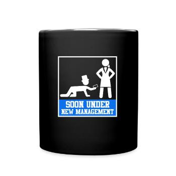 Husband Groom Bachelor Party - Full Colour Mug - black - Front
