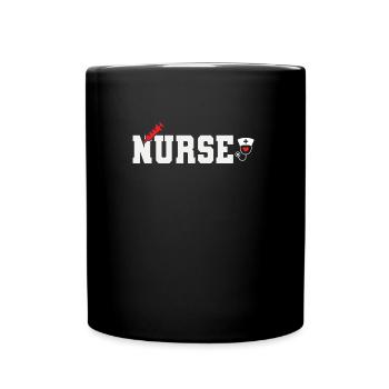 Nurse - Full Colour Mug - black - Front