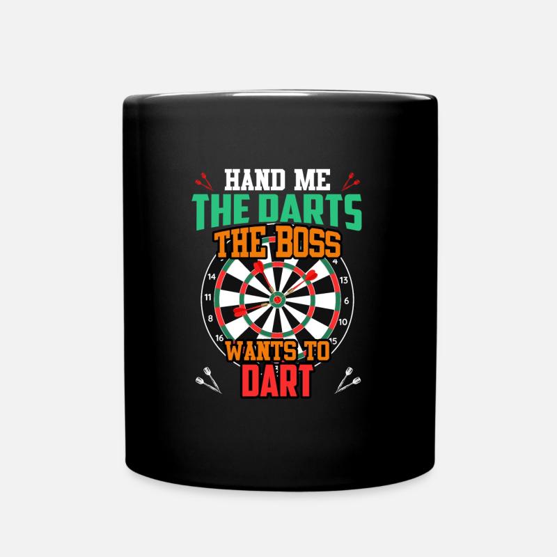 Women's Darts Women's Darts Darts Darts - Full Colour Mug - black