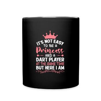 Princess Darts Women Darts Darts Accessories Darts - Full Colour Mug - black - Front