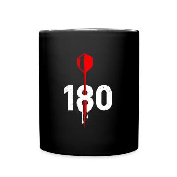 Dart 180 Darts Dart Score 180 Dart - Mug uni - noir - Devant
