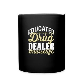 #nurselife de trafiquants de drogue formés - Mug uni - noir - Devant