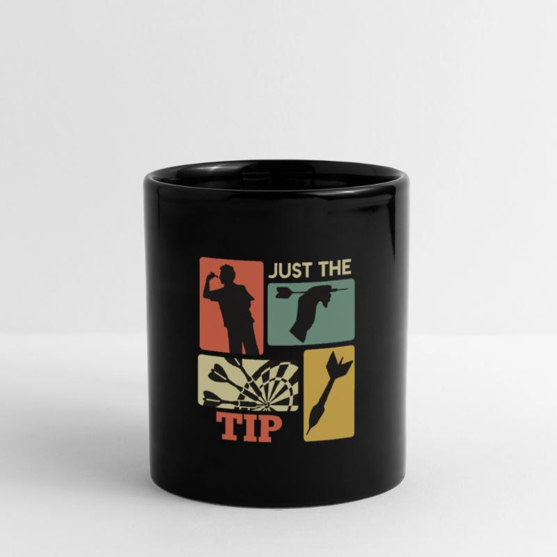 Pointe de fléchettes Juste la pointe Fléchettes Vols de fléchettes Mug uni