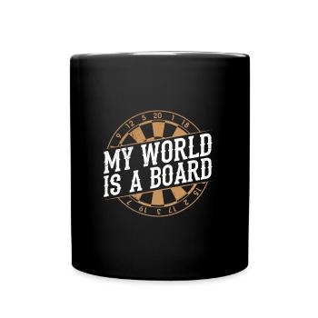 Fléchettes Fléchettes Dictons Fléchettes Accessoires Fléchettes Fléchettes - Mug uni - noir - Devant