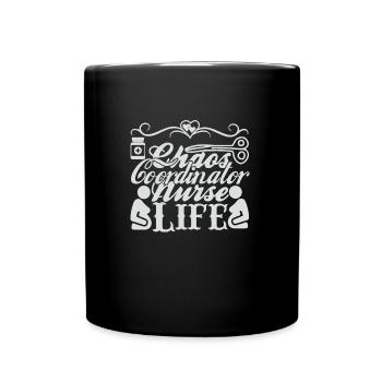 Chaos Coordinator Nurse - Full Colour Mug - black - Front