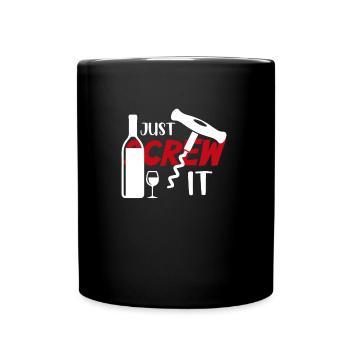 Merde - Mug uni - noir - Devant