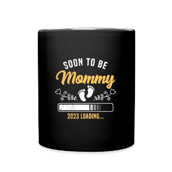 I'm going to be a mom - Full Colour Mug - black - Front