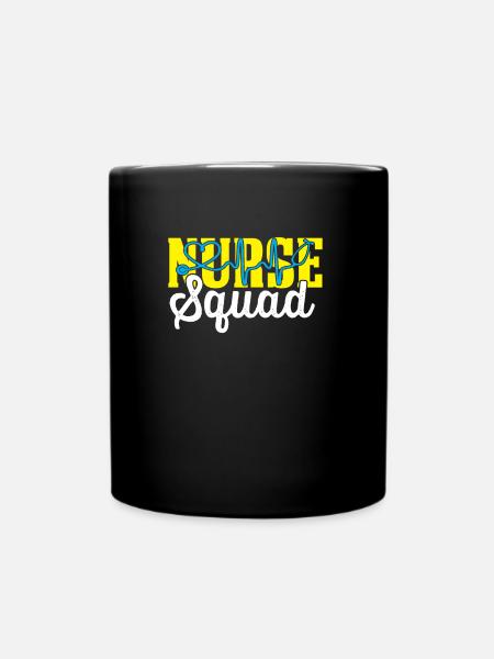 Schwesternschaft - Tasse einfarbig - Schwarz