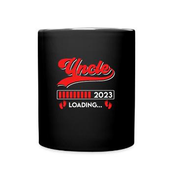 Onkel 2023 loading Onkel - Tasse einfarbig - Schwarz - Vorne