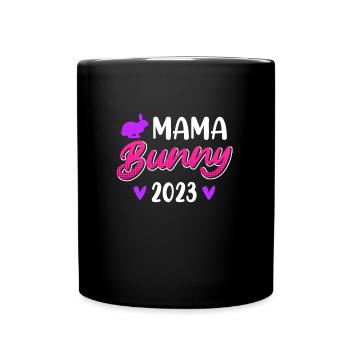 Mom 2023 Expectant Mom 2023 - Full Colour Mug - black - Front