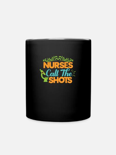KRANKENSCHWESTER Pflegerin - Tasse einfarbig - Schwarz