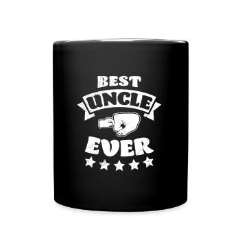 Best Uncle ever - Full Colour Mug - black - Front