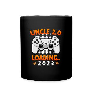 Uncle 2.0 loading Double Uncle Uncle 2023 - Full Colour Mug - black - Front