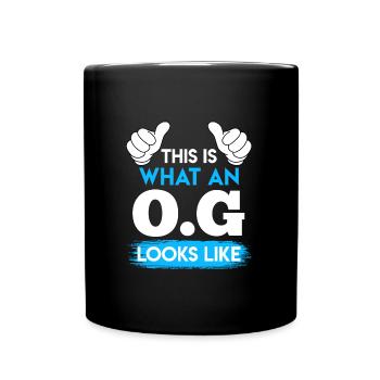 O.G. Uncle Gangster Uncle - Full Colour Mug - black - Front
