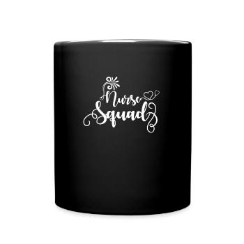 Cadre infirmier - Mug uni - noir - Devant