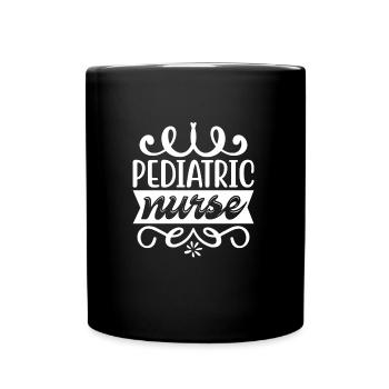 Infirmière pédiatrique - Mug uni - noir - Devant