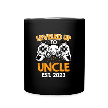 Niveau jusqu’à Oncle 2023 - Mug uni - noir - Devant