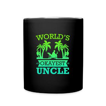 L’oncle le plus correct du monde - Mug uni - noir - Devant