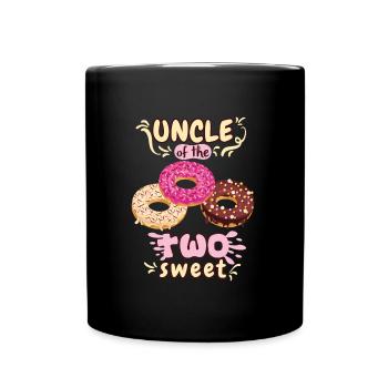 Oncle des deux bonbons Double Oncle - Mug uni - noir - Devant