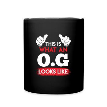 O.G. Oncle Gangster Oncle - Mug uni - noir - Devant