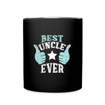 Best Uncle Ever - Full Colour Mug - black - Front