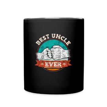 Best Uncle Ever - Full Colour Mug - black - Front