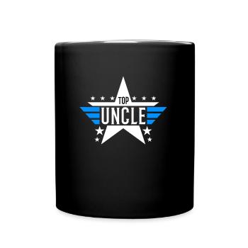 Top Uncle - Full Colour Mug - black - Front