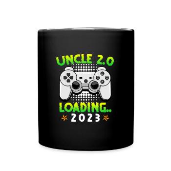 Uncle 2.0 loading double uncle uncle 2023 - Full Colour Mug - black - Front