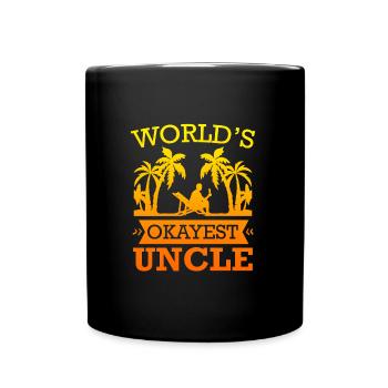 L’oncle le plus correct du monde - Mug uni - noir - Devant