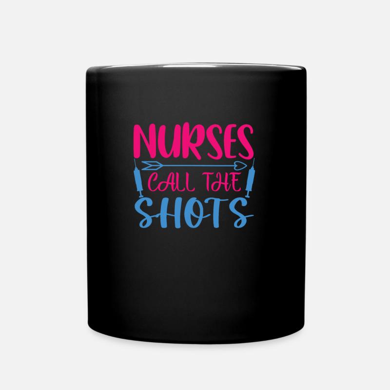 Nurse Hospital Need - Full Colour Mug - black