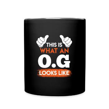 O.G. Uncle Gangster Uncle - Full Colour Mug - black - Front