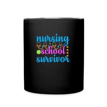 Nurse Hospital Need - Full Colour Mug - black - Front
