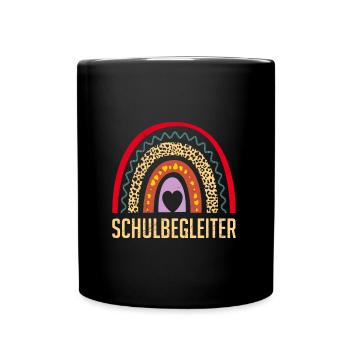 School support I am a school companion - Full Colour Mug - black - Front