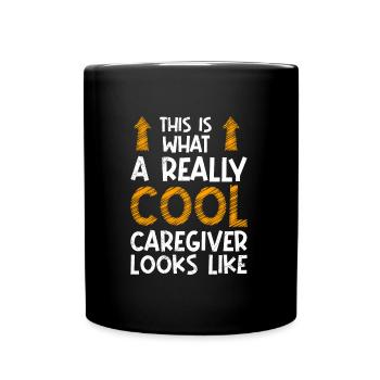 Voici à quoi ressemble une infirmière cool infirmière gériatrique - Mug uni - noir - Devant