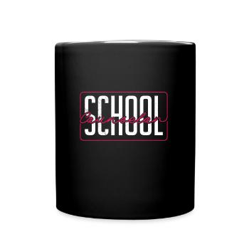 School accompaniment School counselling School companions - Full Colour Mug - black - Front