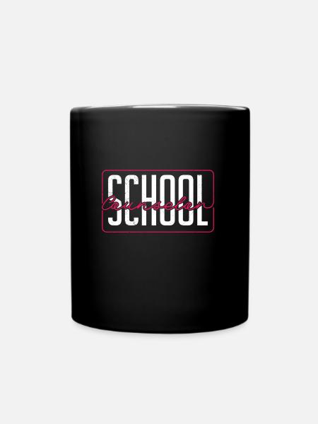 Schulbegleitung Schulberatung Schulbegleiter - Tasse einfarbig - Schwarz