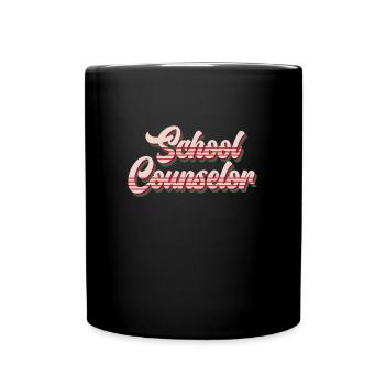 School accompaniment Inclusion best school companion - Full Colour Mug - black - Front