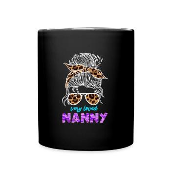 Beste Tagesmutter Ich bin eine coole Tagesmutter - Tasse einfarbig - Schwarz - Vorne