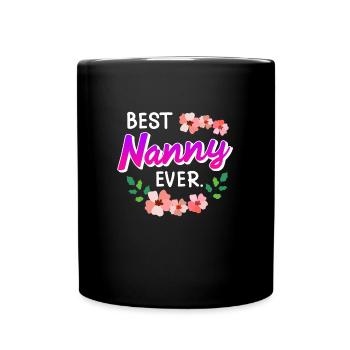 Die beste Tagesmutter der Welt Tagesmutter - Tasse einfarbig - Schwarz - Vorne