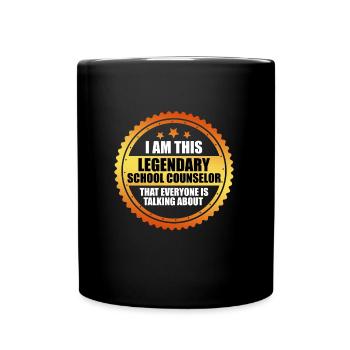 Inclusion I am the legendary school companion - Full Colour Mug - black - Front