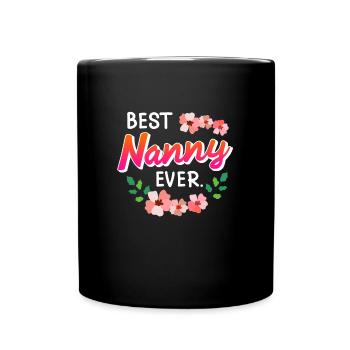 Die beste Tagesmutter der Welt Tagesmutter - Tasse einfarbig - Schwarz - Vorne
