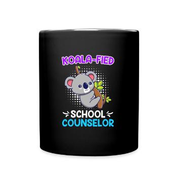 Koala - fied Qualified School Companion - Full Colour Mug - black - Front