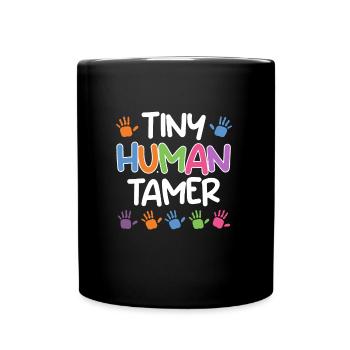 Jardin d’enfants Kinderzähmer Jardin d’enfants Erzieher - Mug uni - noir - Devant