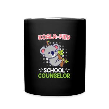 Koala - fied Qualified School Companion - Full Colour Mug - black - Front
