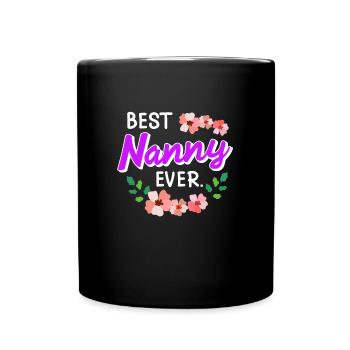 Die beste Tagesmutter der Welt Tagesmutter - Tasse einfarbig - Schwarz - Vorne