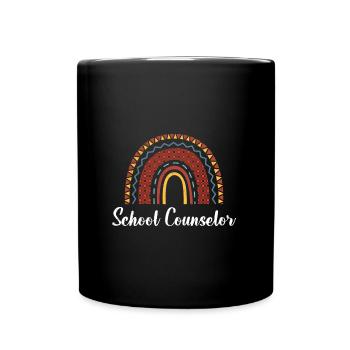 School support I am a school companion - Full Colour Mug - black - Front