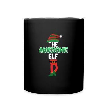 L’incroyable elfe génial - Mug uni - noir - Devant