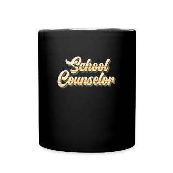 School accompaniment Inclusion best school companion - Full Colour Mug - black - Front