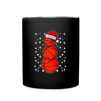 Basketball players Basketball players Basketball players - Full Colour Mug - black - Front